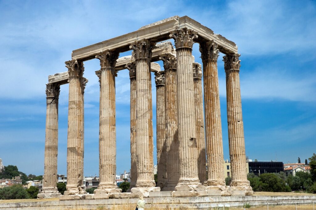 What to see in Athens - Temple of Olympian Zeus