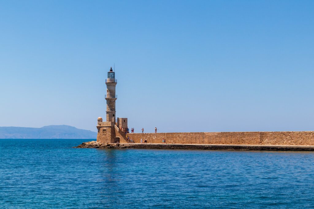 Transfers in Crete Island - Chania Lighthouse - Transportation Crete - Private Transfers 
